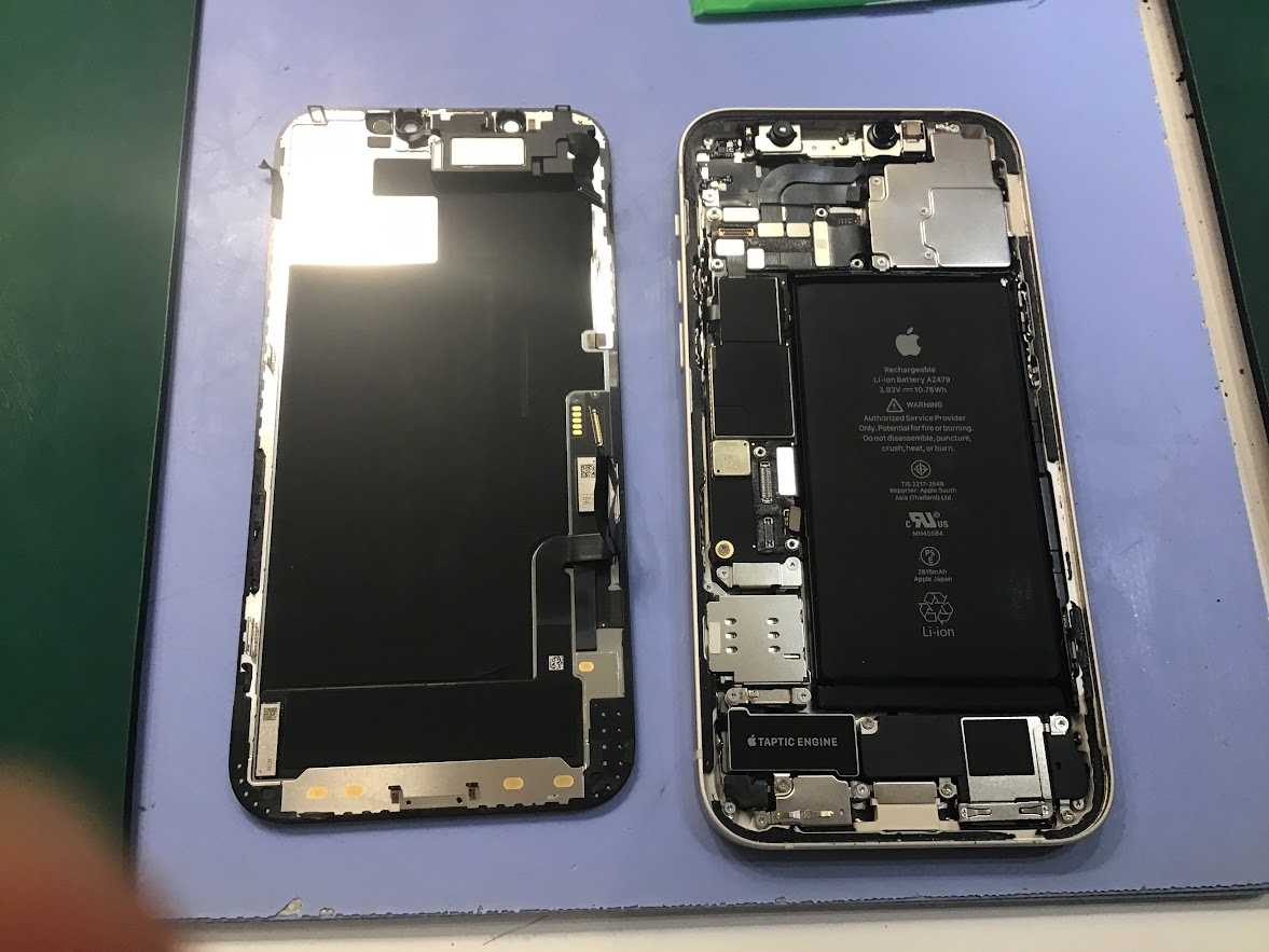 iphone12のバッテリー交換ならデータそのまま修理可能なスマホ修理工房二俣川店へ！